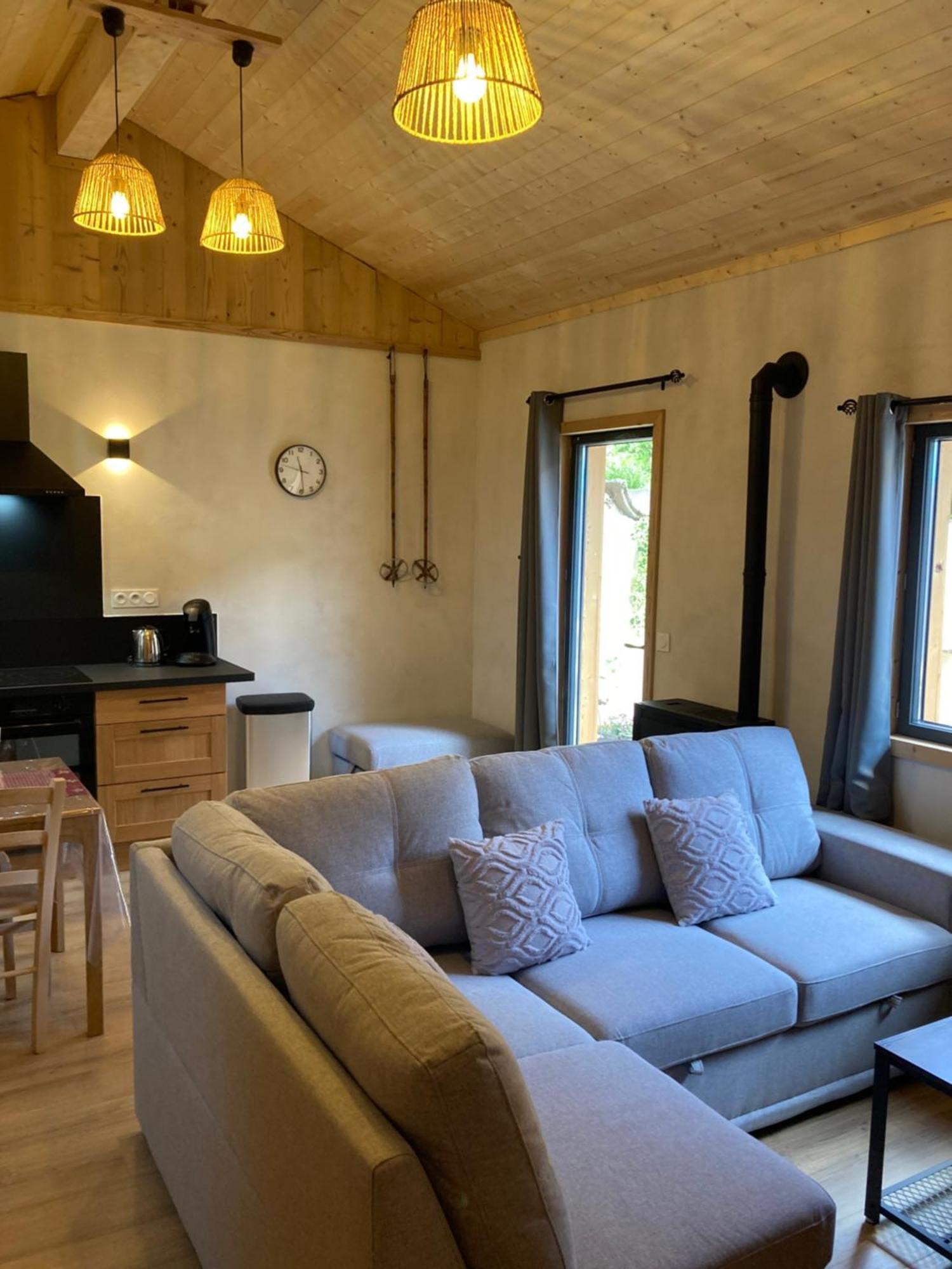 Chalet Melba Le Clos Des Ours Matemale Exteriör bild