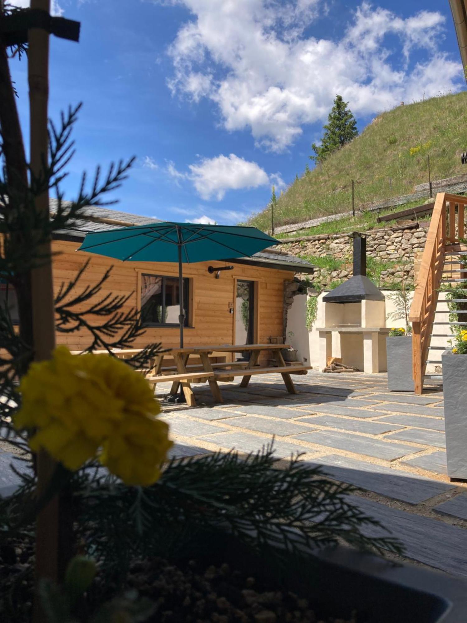 Chalet Melba Le Clos Des Ours Matemale Exteriör bild